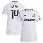 aston villa wsl adidas away shirt 2024-25 – womens with turner 14 printing Collection | Official Aston Villa Kits for Fans