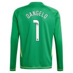 aston villa wsl adidas goalkeeper shirt 2024-25 – long sleeve – kids with dangelo 1 printing – 202712206-01 Collection | Official Aston Villa Kits for Fans