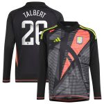 aston villa wsl adidas goalkeeper shirt 2024-25 – long sleeve – kids with talbert 26 printing Collection | Official Aston Villa Kits for Fans