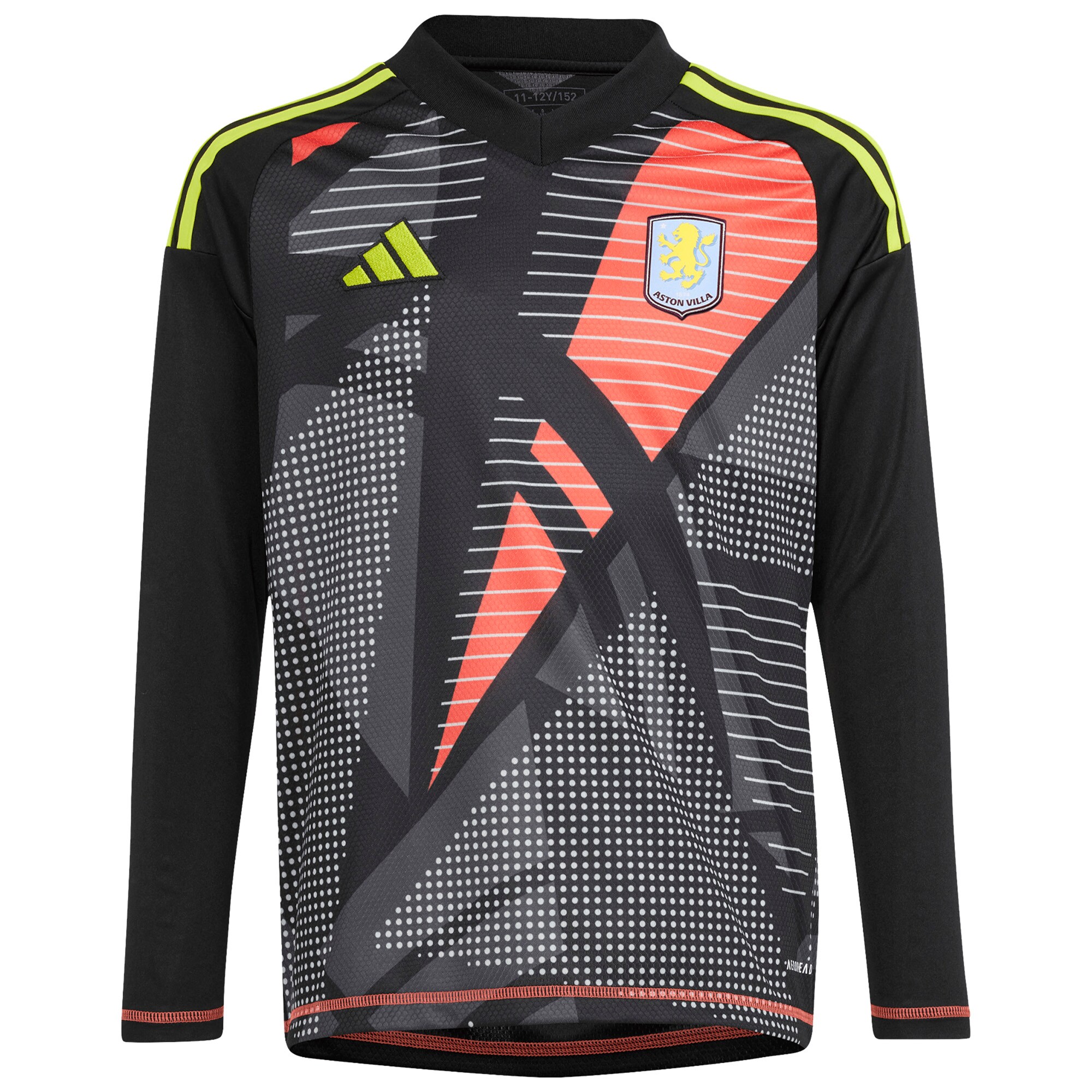 aston villa wsl adidas goalkeeper shirt 2024-25 – long sleeve – kids with talbert 26 printing Collection | Official Aston Villa Kits for Fans