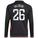 aston villa wsl adidas goalkeeper shirt 2024-25 – long sleeve – kids with talbert 26 printing Collection | Official Aston Villa Kits for Fans