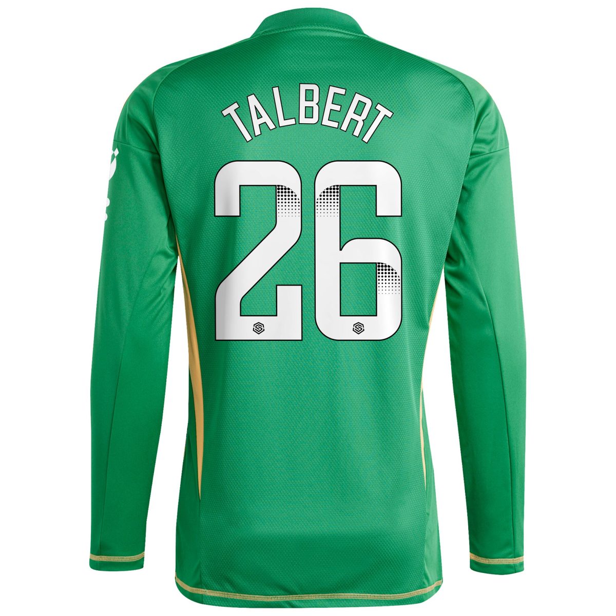 aston villa wsl adidas goalkeeper shirt 2024-25 – long sleeve with talbert 26 printing 202849399 Collection | Official Aston Villa Kits for Fans