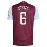 aston villa wsl adidas home authentic shirt 2024-25 with corsie 6 printing Collection | Official Aston Villa Kits for Fans