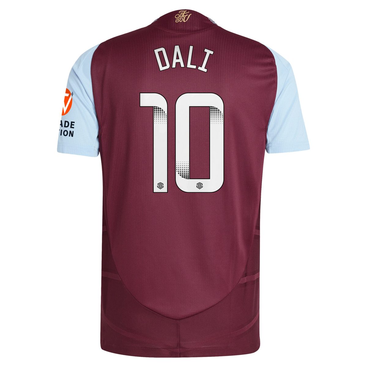 aston villa wsl adidas home authentic shirt 2024-25 with dali 10 printing Collection | Official Aston Villa Kits for Fans