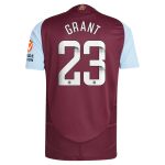 aston villa wsl adidas home authentic shirt 2024-25 with grant 23 printing Collection | Official Aston Villa Kits for Fans