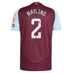 aston villa wsl adidas home authentic shirt 2024-25 with mayling 2 printing Collection | Official Aston Villa Kits for Fans