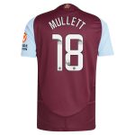 aston villa wsl adidas home authentic shirt 2024-25 with mullett 18 printing Collection | Official Aston Villa Kits for Fans