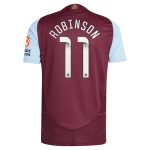 aston villa wsl adidas home authentic shirt 2024-25 with robinson 11 printing Collection | Official Aston Villa Kits for Fans