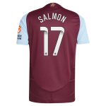 aston villa wsl adidas home authentic shirt 2024-25 with salmon 17 printing Collection | Official Aston Villa Kits for Fans