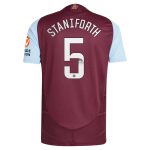 aston villa wsl adidas home authentic shirt 2024-25 with staniforth 5 printing Collection | Official Aston Villa Kits for Fans