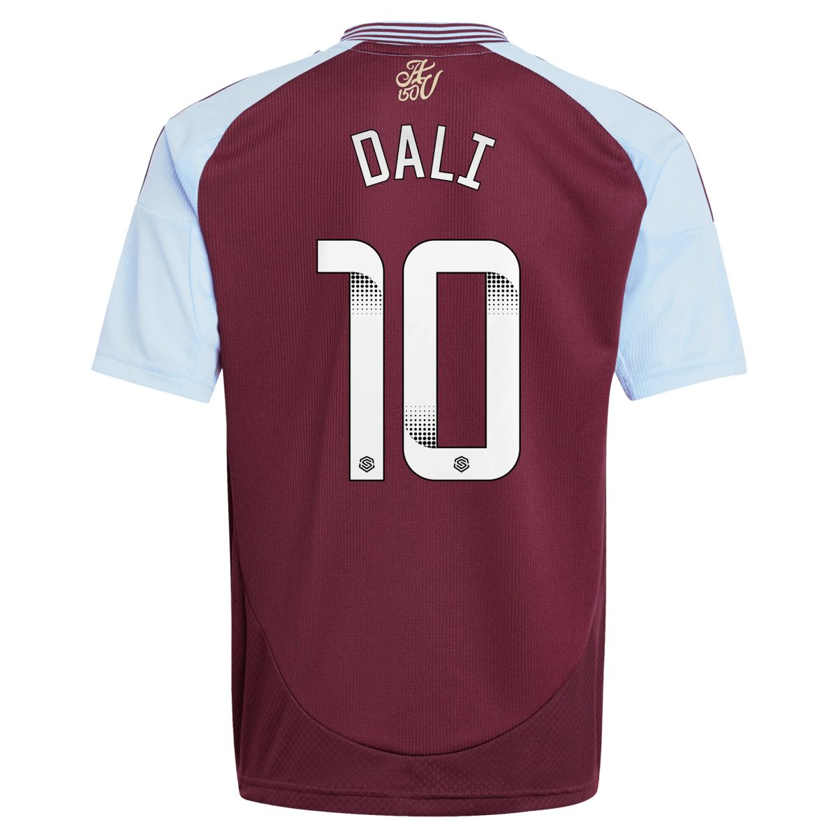aston villa wsl adidas home shirt 2024-25 – kids with dali 10 printing Collection | Official Aston Villa Kits for Fans