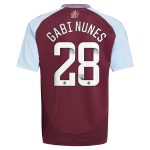 aston villa wsl adidas home shirt 2024-25 – kids with gabi nunes 28 printing Collection | Official Aston Villa Kits for Fans