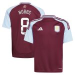 aston villa wsl adidas home shirt 2024-25 – kids with nobbs 8 printing Collection | Official Aston Villa Kits for Fans