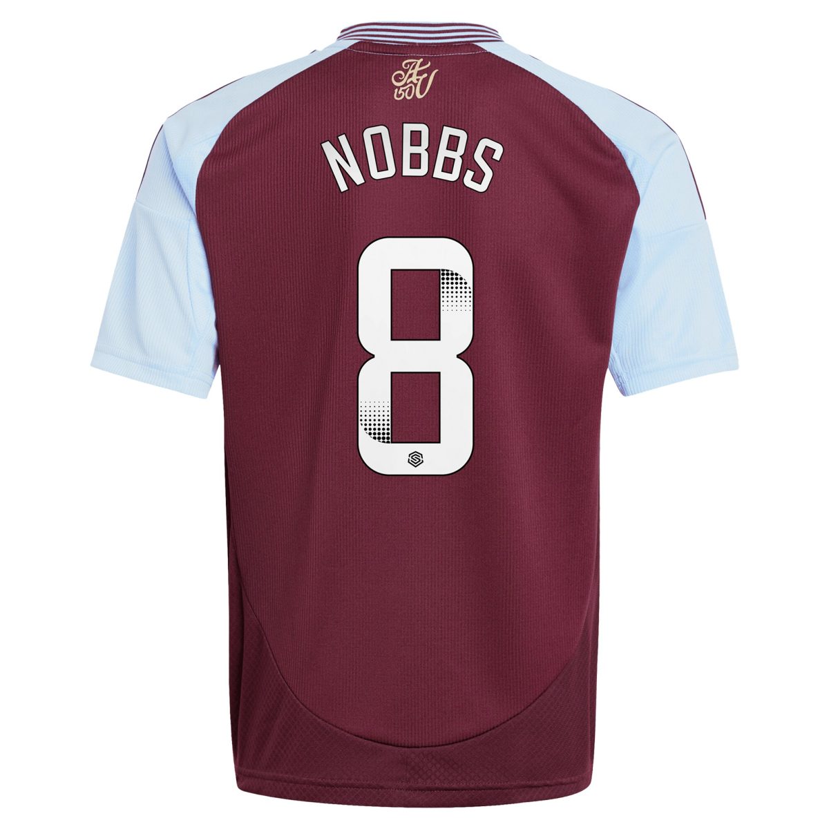 aston villa wsl adidas home shirt 2024-25 – kids with nobbs 8 printing Collection | Official Aston Villa Kits for Fans