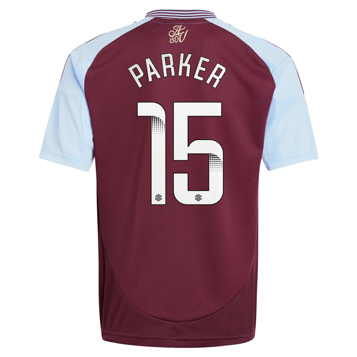 aston villa wsl adidas home shirt 2024-25 – kids with parker 15 printing Collection | Official Aston Villa Kits for Fans