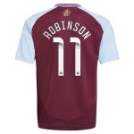 aston villa wsl adidas home shirt 2024-25 – kids with robinson 11 printing Collection | Official Aston Villa Kits for Fans