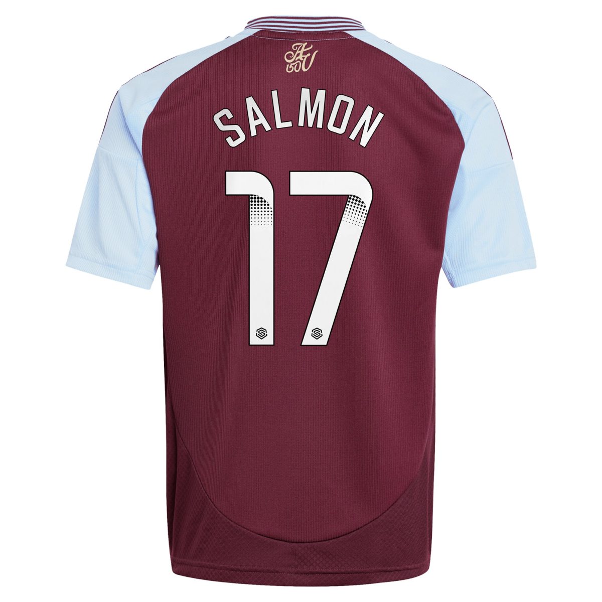aston villa wsl adidas home shirt 2024-25 – kids with salmon 17 printing Collection | Official Aston Villa Kits for Fans