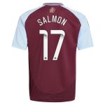 aston villa wsl adidas home shirt 2024-25 – kids with salmon 17 printing Collection | Official Aston Villa Kits for Fans