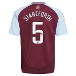 aston villa wsl adidas home shirt 2024-25 – kids with staniforth 5 printing Collection | Official Aston Villa Kits for Fans