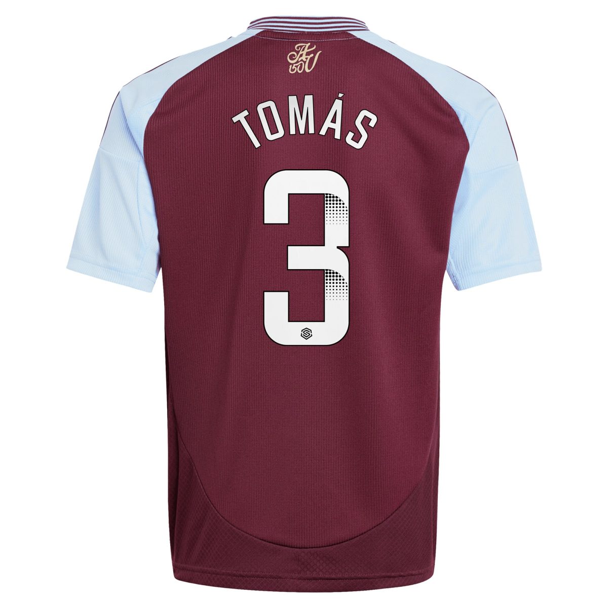 aston villa wsl adidas home shirt 2024-25 – kids with tomás 3 printing Collection | Official Aston Villa Kits for Fans