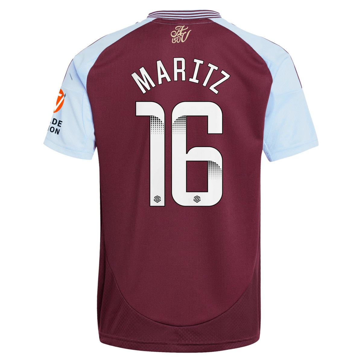 aston villa wsl adidas home shirt 2024-25 with maritz 26 printing Collection | Official Aston Villa Kits for Fans