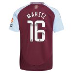 aston villa wsl adidas home shirt 2024-25 with maritz 26 printing Collection | Official Aston Villa Kits for Fans