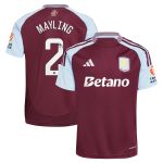 aston villa wsl adidas home shirt 2024-25 with mayling 2 printing Collection | Official Aston Villa Kits for Fans