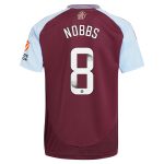 aston villa wsl adidas home shirt 2024-25 with nobbs 8 printing Collection | Official Aston Villa Kits for Fans
