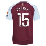aston villa wsl adidas home shirt 2024-25 with parker 15 printing Collection | Official Aston Villa Kits for Fans