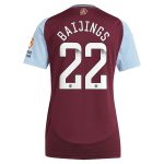 aston villa wsl adidas home shirt 2024-25 – womens with baijings 22 printing Collection | Official Aston Villa Kits for Fans