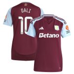 aston villa wsl adidas home shirt 2024-25 – womens with dali 10 printing Collection | Official Aston Villa Kits for Fans