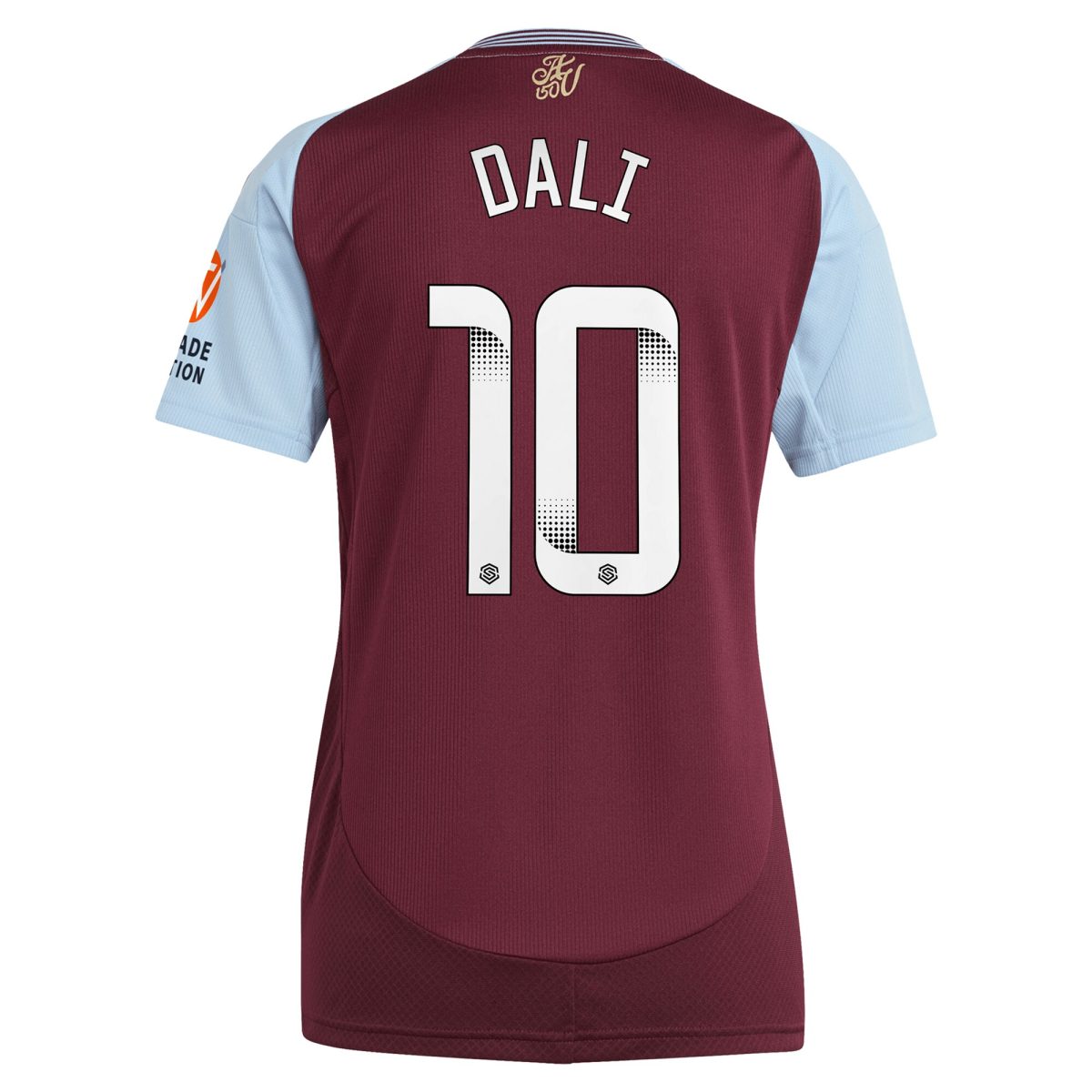 aston villa wsl adidas home shirt 2024-25 – womens with dali 10 printing Collection | Official Aston Villa Kits for Fans