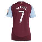 aston villa wsl adidas home shirt 2024-25 – womens with kearns 7 printing Collection | Official Aston Villa Kits for Fans