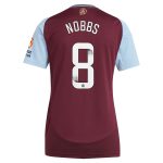 aston villa wsl adidas home shirt 2024-25 – womens with nobbs 8 printing Collection | Official Aston Villa Kits for Fans
