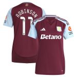 aston villa wsl adidas home shirt 2024-25 – womens with robinson 11 printing Collection | Official Aston Villa Kits for Fans