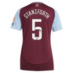 aston villa wsl adidas home shirt 2024-25 – womens with staniforth 5 printing Collection | Official Aston Villa Kits for Fans