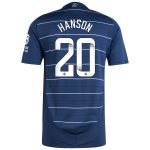 aston villa wsl adidas third authentic shirt 2024-25 with hanson 20 printing Collection | Official Aston Villa Kits for Fans