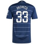 aston villa wsl adidas third authentic shirt 2024-25 with pacheco 33 printing Collection | Official Aston Villa Kits for Fans
