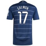 aston villa wsl adidas third authentic shirt 2024-25 with salmon 17 printing Collection | Official Aston Villa Kits for Fans
