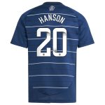 aston villa wsl adidas third shirt 2024-25 – kids with hanson 20 printing Collection | Official Aston Villa Kits for Fans