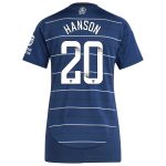 aston villa wsl adidas third shirt 2024-25 – womens with hanson 20 printing Collection | Official Aston Villa Kits for Fans