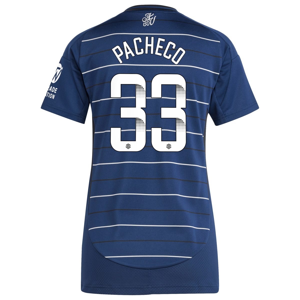 aston villa wsl adidas third shirt 2024-25 – womens with pacheco 33 printing Collection | Official Aston Villa Kits for Fans