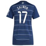 aston villa wsl adidas third shirt 2024-25 – womens with salmon 17 printing Collection | Official Aston Villa Kits for Fans