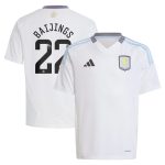aston villa wsl away shirt 2024-25 – kids with baijings 22 printing Collection | Official Aston Villa Kits for Fans