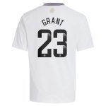 aston villa wsl away shirt 2024-25 – kids with grant 23 printing Collection | Official Aston Villa Kits for Fans