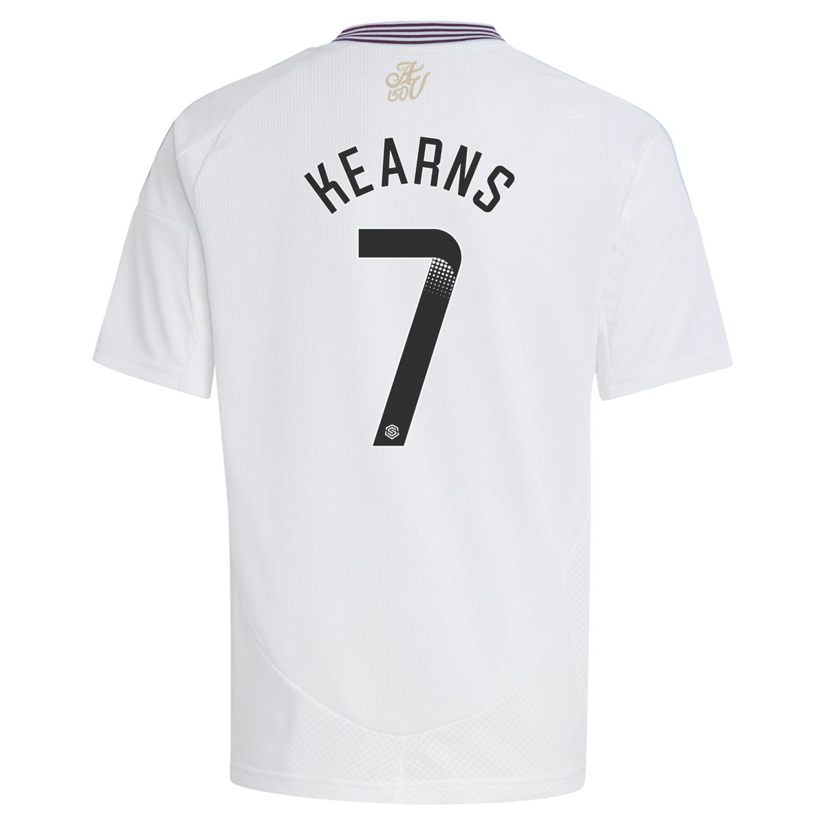 aston villa wsl away shirt 2024-25 – kids with kearns 7 printing Collection | Official Aston Villa Kits for Fans