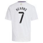 aston villa wsl away shirt 2024-25 – kids with kearns 7 printing Collection | Official Aston Villa Kits for Fans