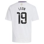 aston villa wsl away shirt 2024-25 – kids with leon 19 printing Collection | Official Aston Villa Kits for Fans