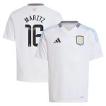 aston villa wsl away shirt 2024-25 – kids with maritz 16 printing Collection | Official Aston Villa Kits for Fans