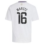 aston villa wsl away shirt 2024-25 – kids with maritz 16 printing Collection | Official Aston Villa Kits for Fans